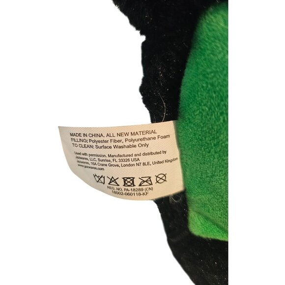 Feisty Pets Fabio Flamefart Dragon Plush Gamestop Black Green 2017 READ DESCRIPT - Picture 13 of 14